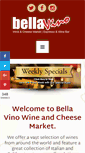 Mobile Screenshot of bellavinowinemarket.com